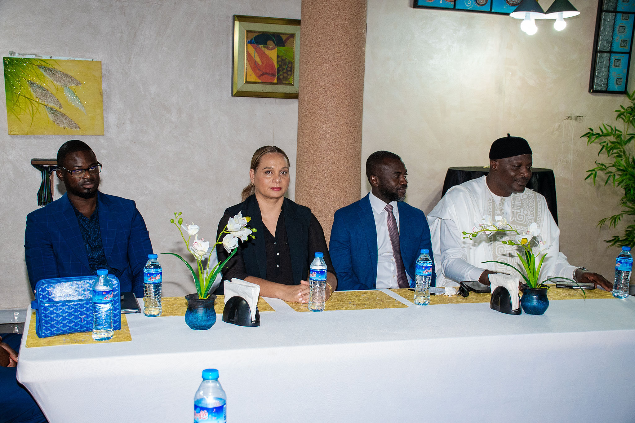 First Lady hosting Consul Manneh and Gambian investors 6