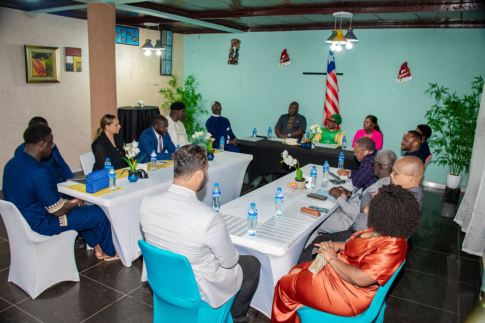 First Lady hosting Consul Manneh and Gambian investors 17