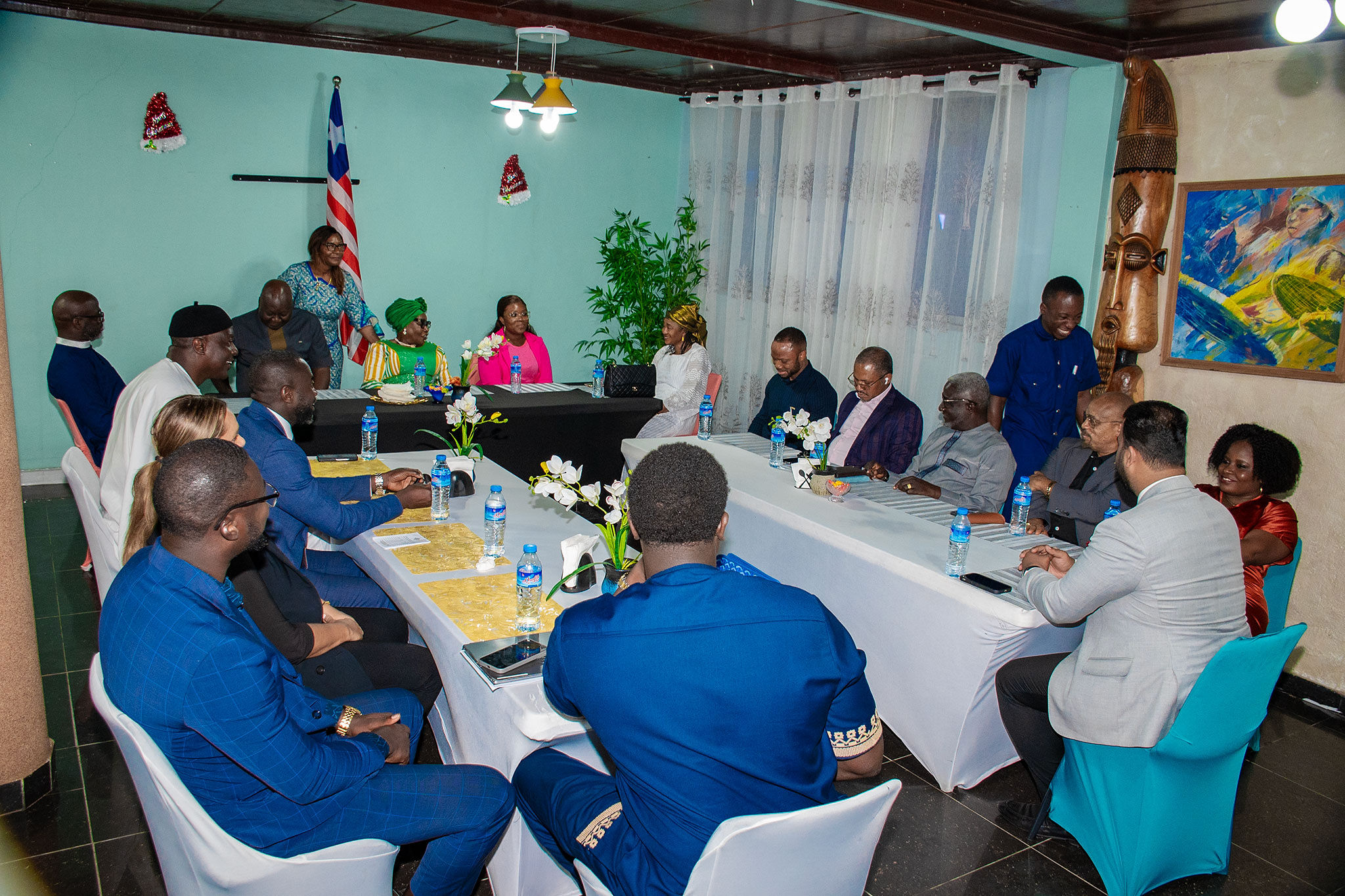First Lady hosting Consul Manneh and Gambian investors 26