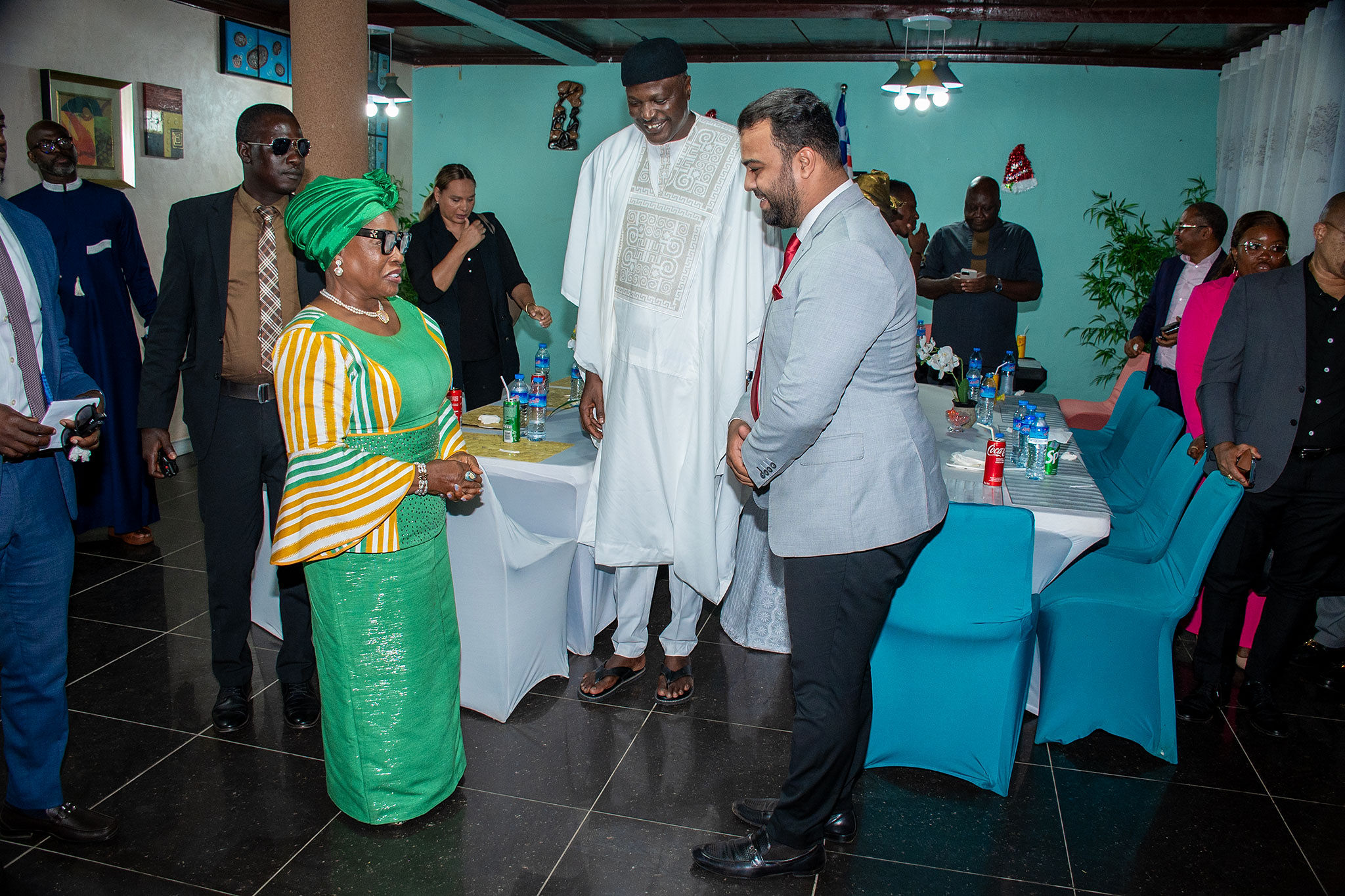 First Lady hosting Consul Manneh and Gambian investors 36