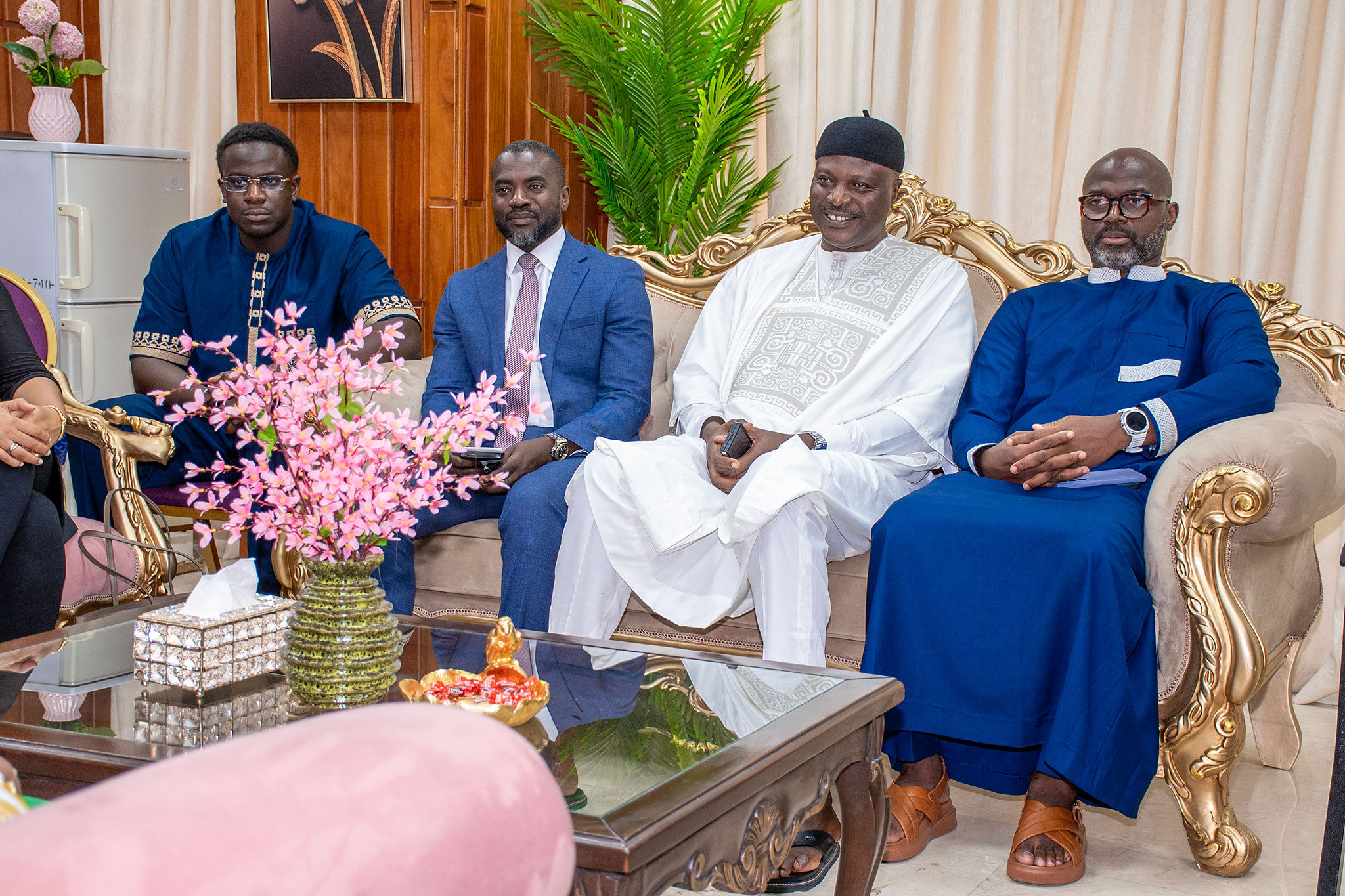 First Lady hosting Consul Manneh and Gambian investors 45