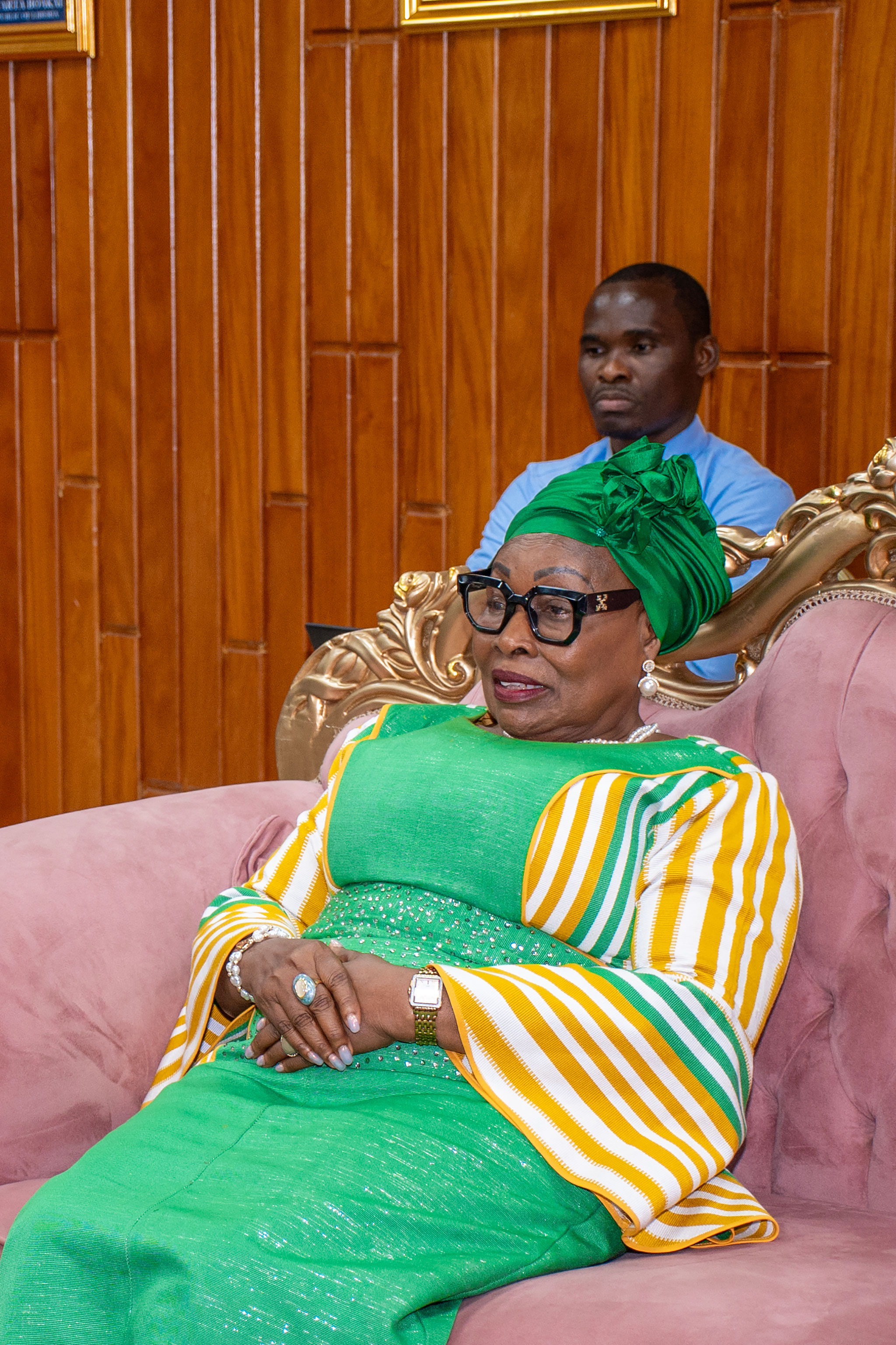 First Lady hosting Consul Manneh and Gambian investors 47