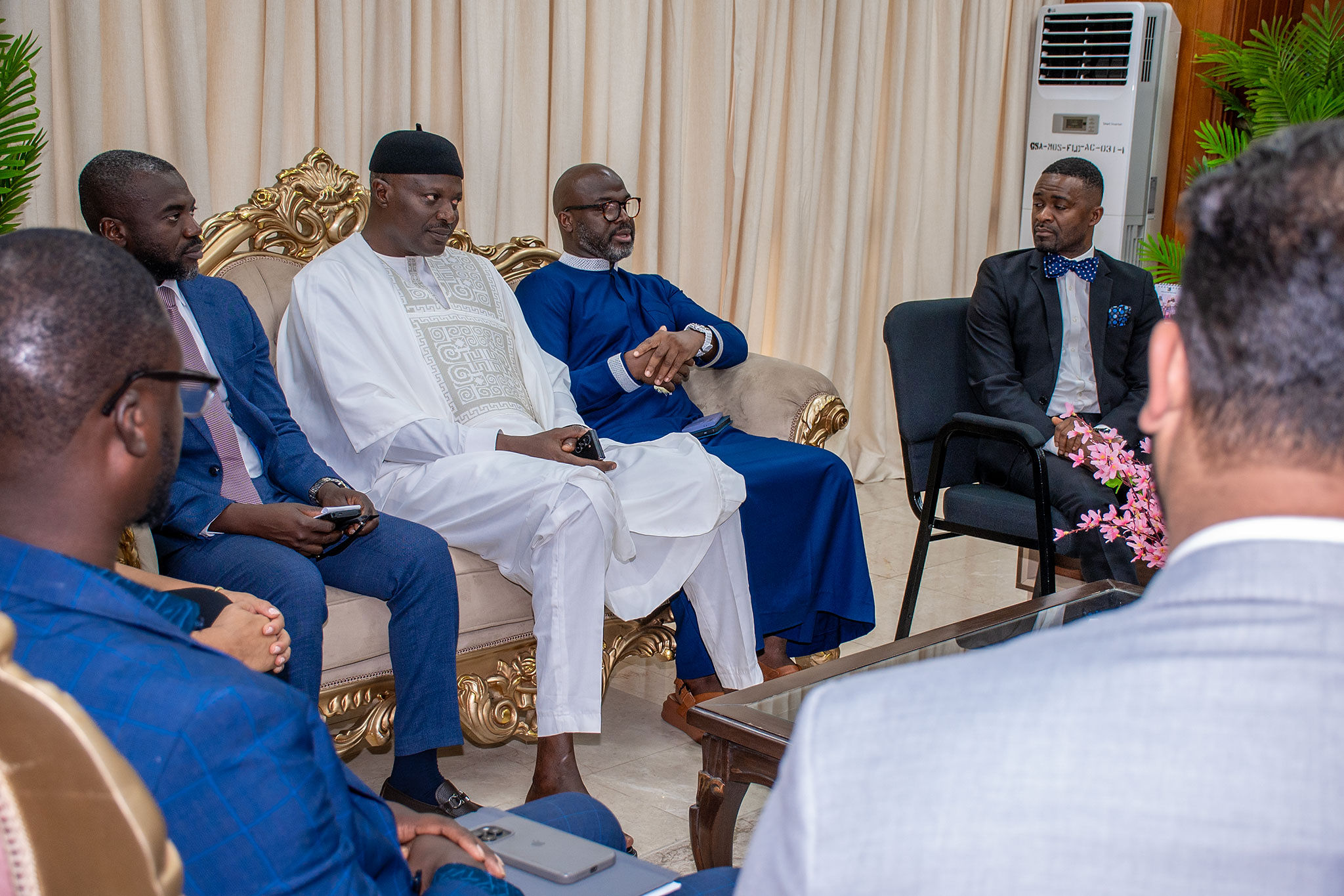 First Lady hosting Consul Manneh and Gambian investors 49
