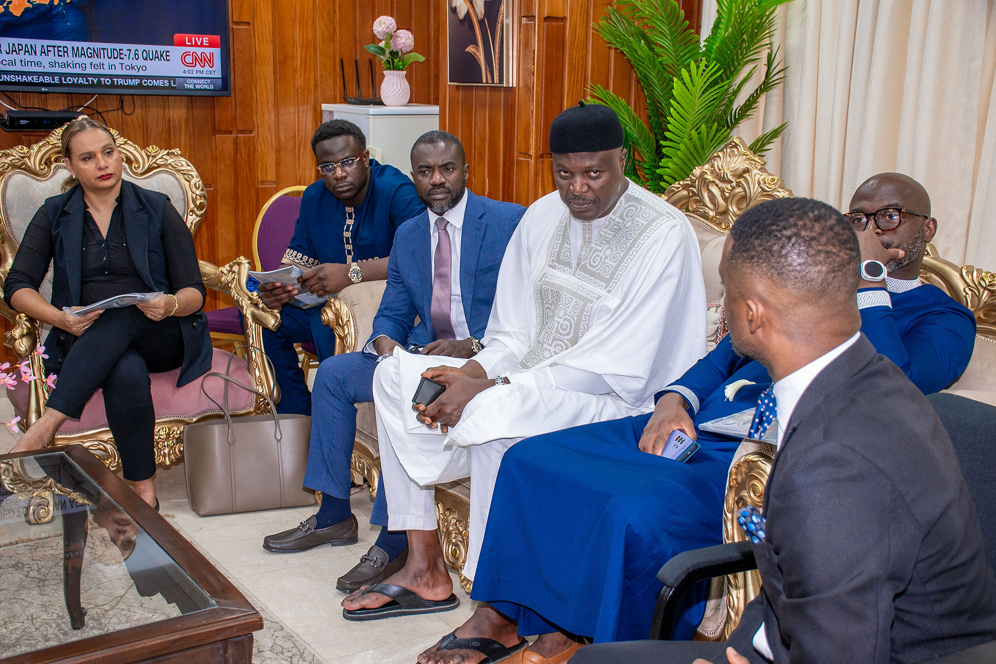 First Lady hosting Consul Manneh and Gambian investors 53