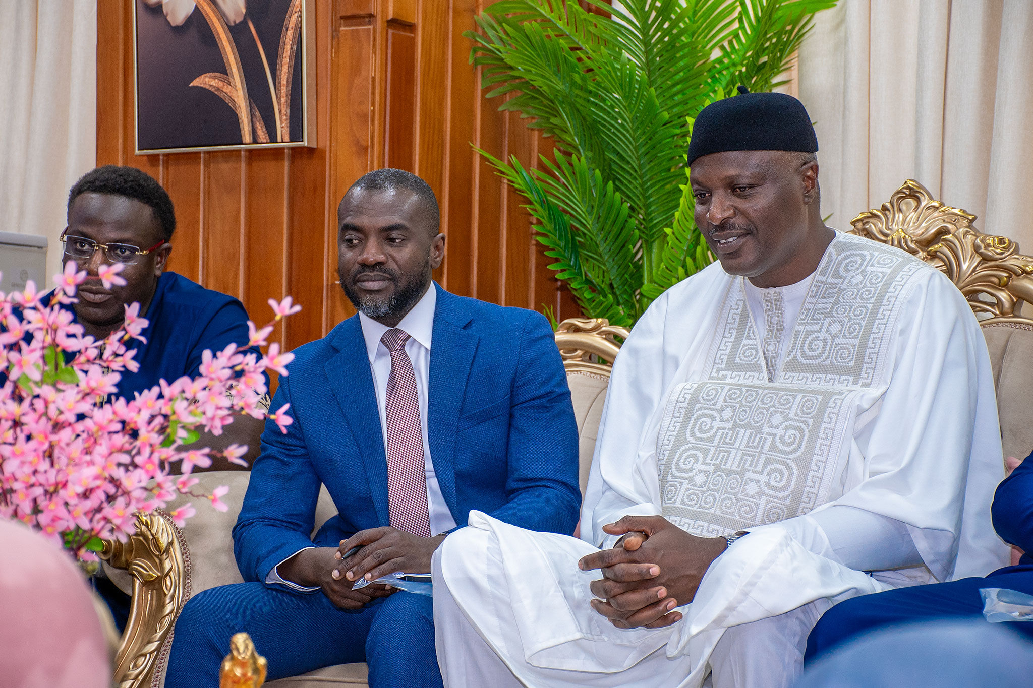First Lady hosting Consul Manneh and Gambian investors 62