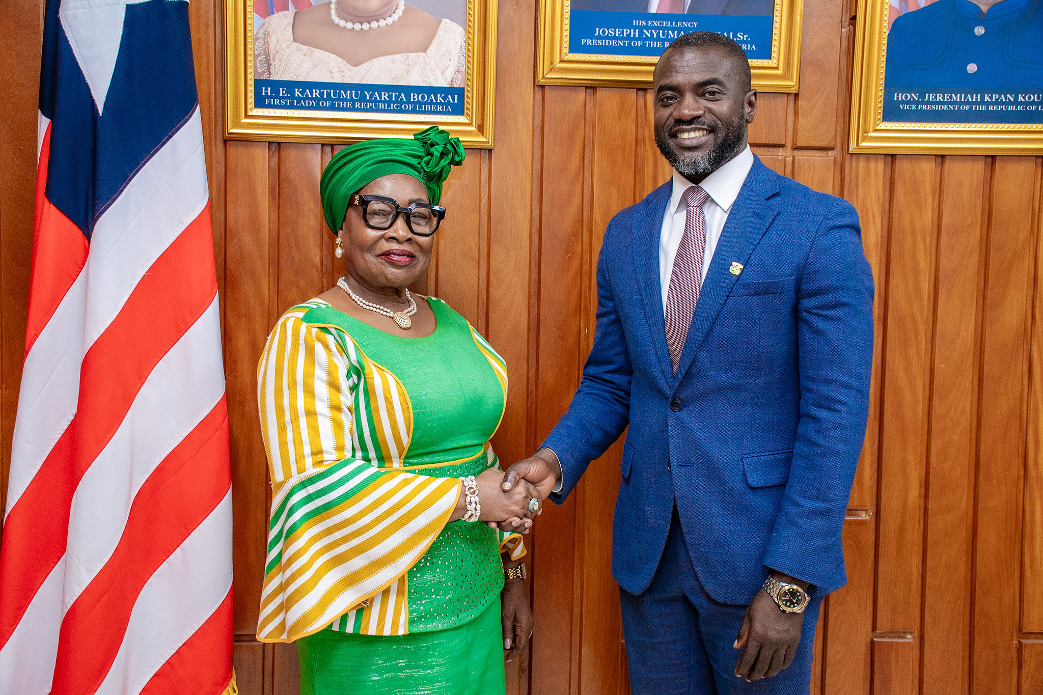 First Lady hosting Consul Manneh and Gambian investors 69