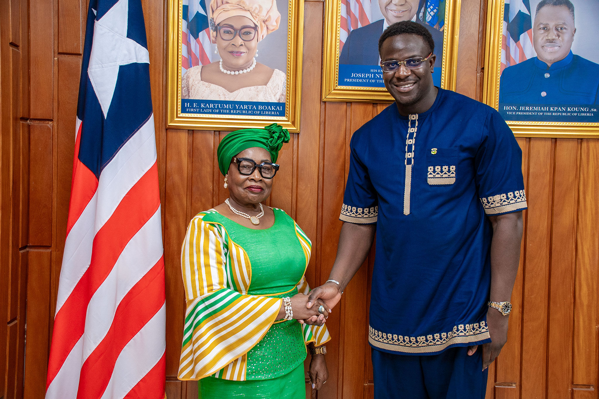 First Lady hosting Consul Manneh and Gambian investors 71