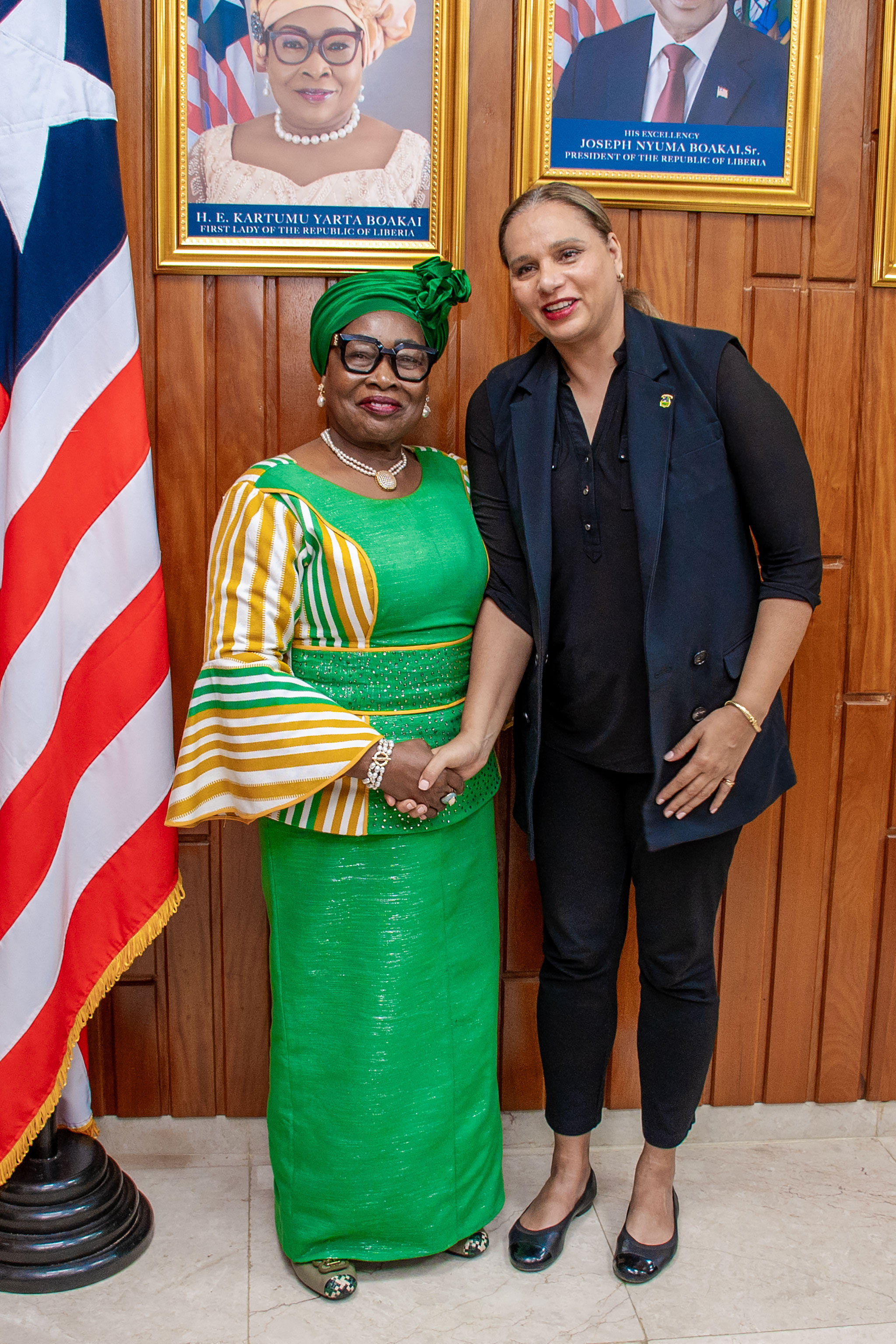 First Lady hosting Consul Manneh and Gambian investors 72