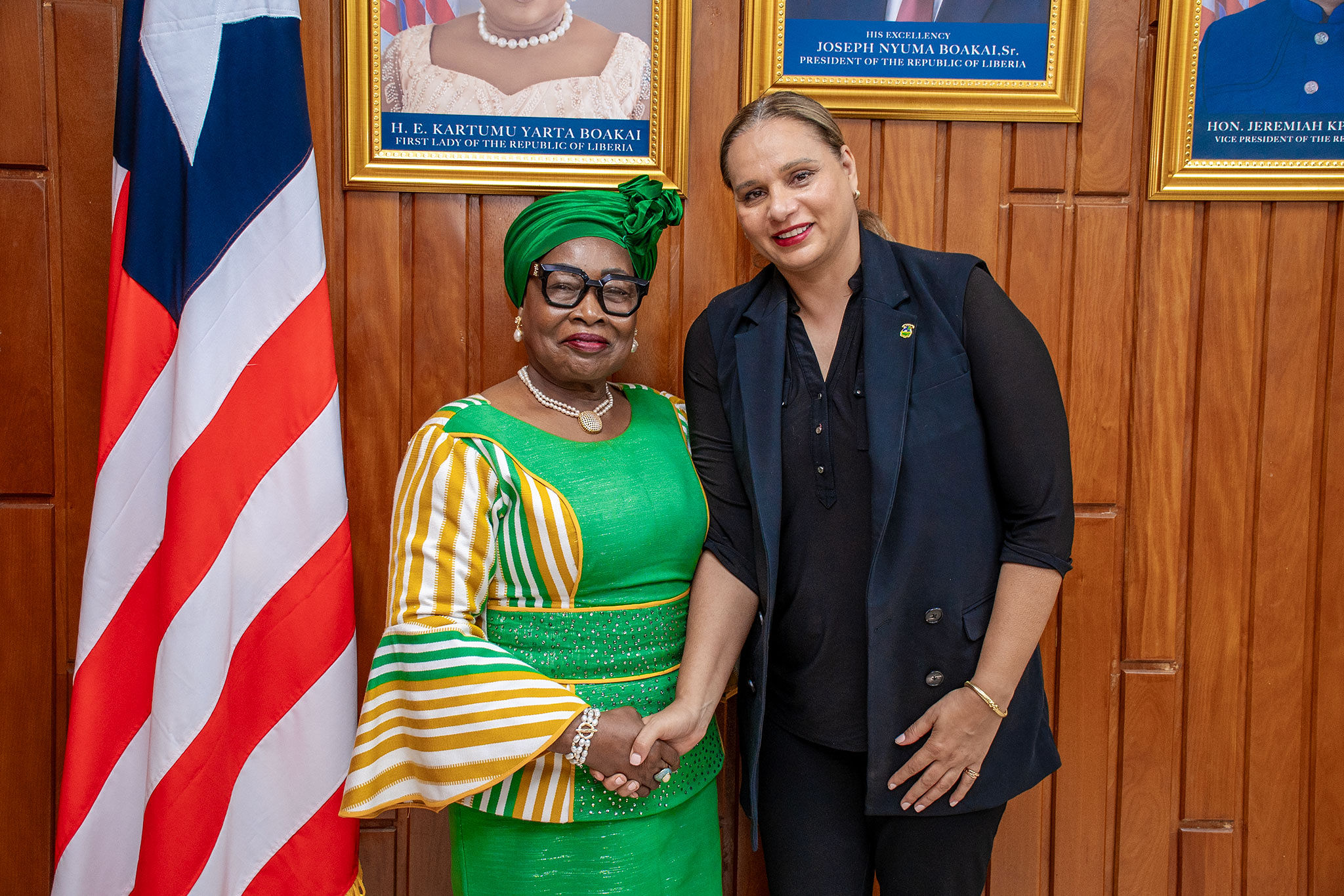 First Lady hosting Consul Manneh and Gambian investors 73