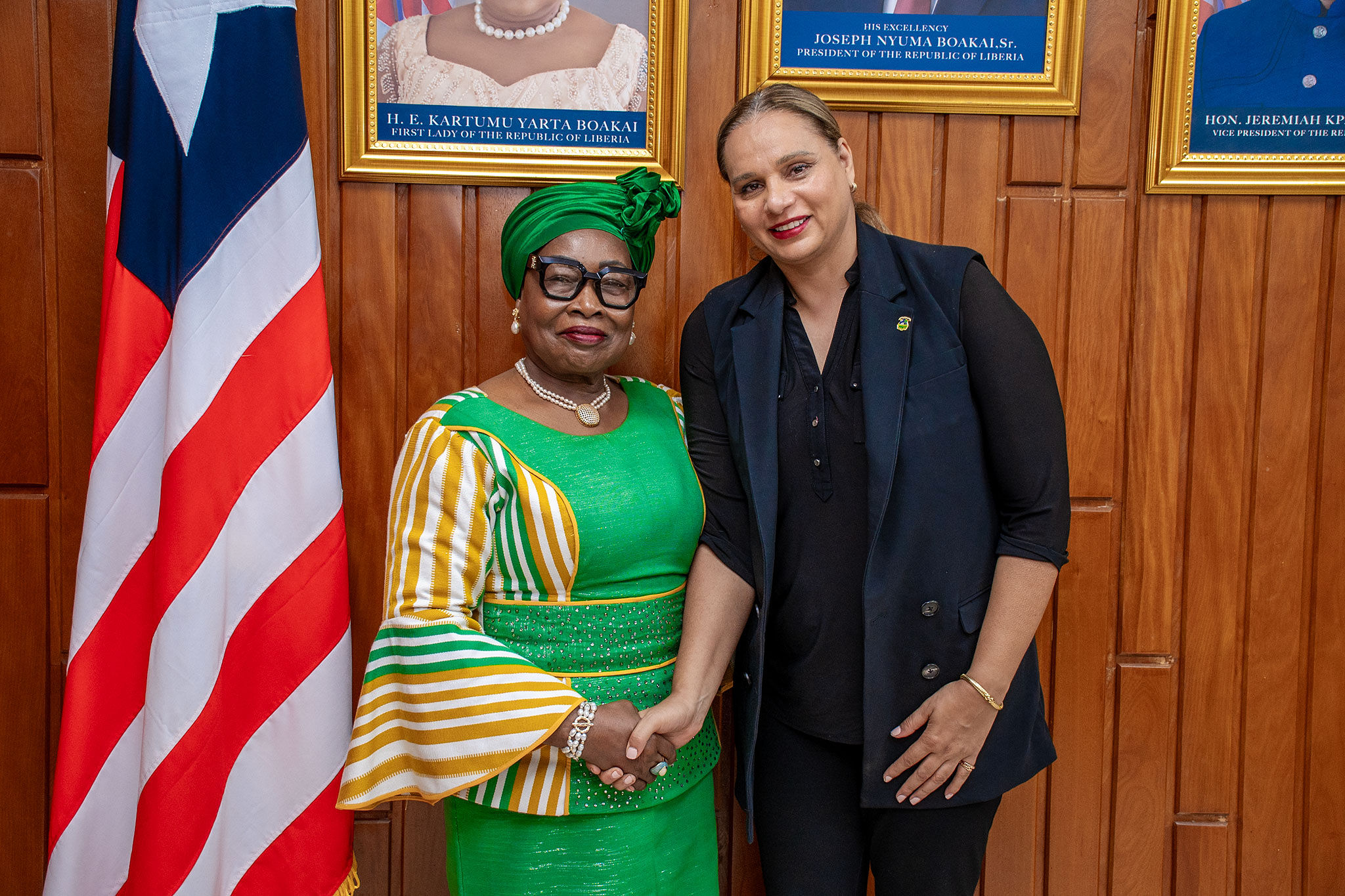 First Lady hosting Consul Manneh and Gambian investors 74