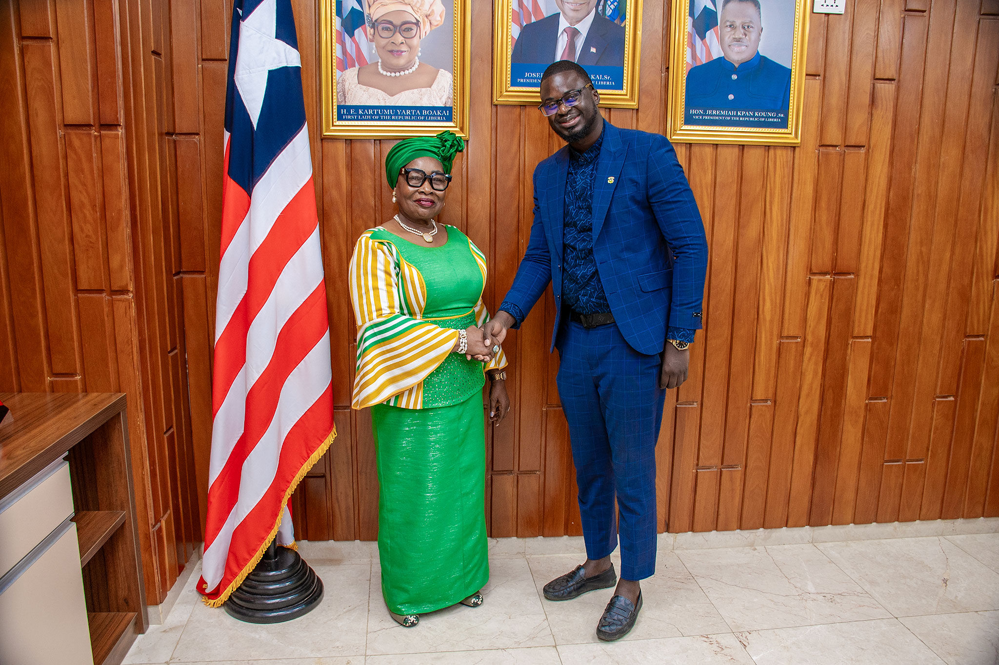 First Lady hosting Consul Manneh and Gambian investors 75