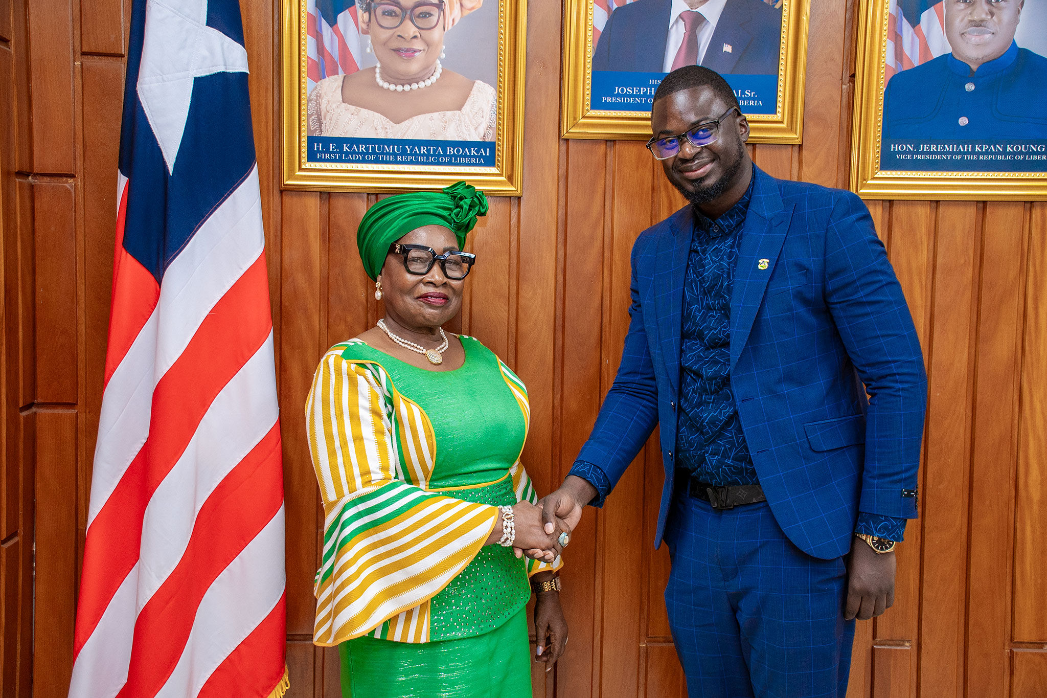 First Lady hosting Consul Manneh and Gambian investors 76