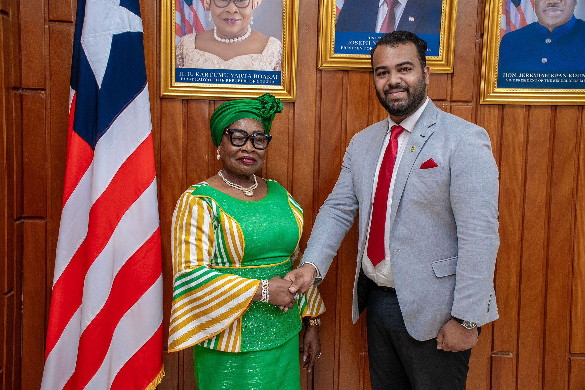 First Lady hosting Consul Manneh and Gambian investors 78