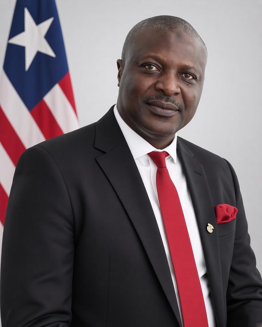 Portrait of H.E. Farimang Manneh, Honorary Consul of the Republic of Liberia in The Gambia